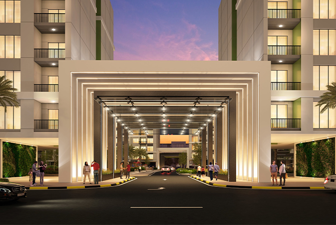 entrance