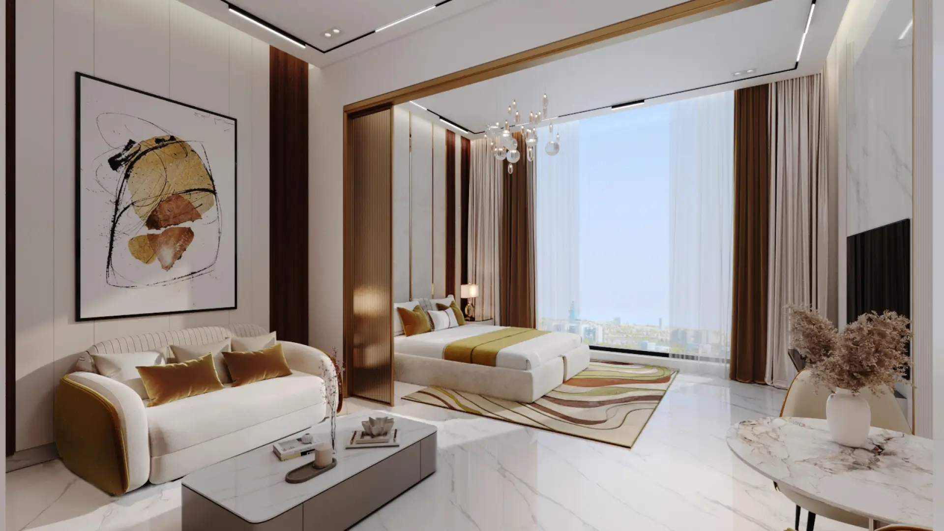 Aspirz Modern Studio Apartment