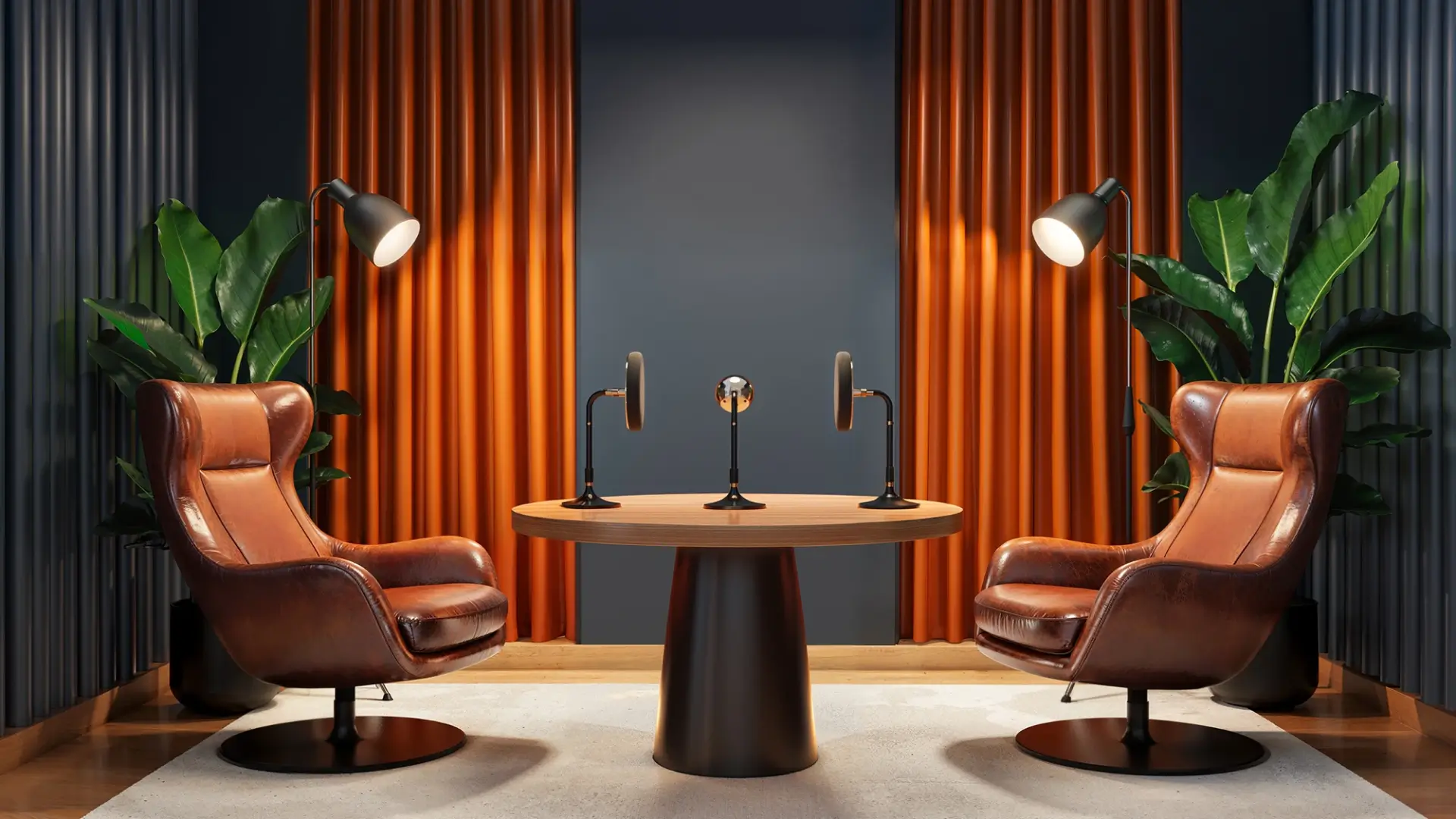 Aspirz Podcast Room Interior