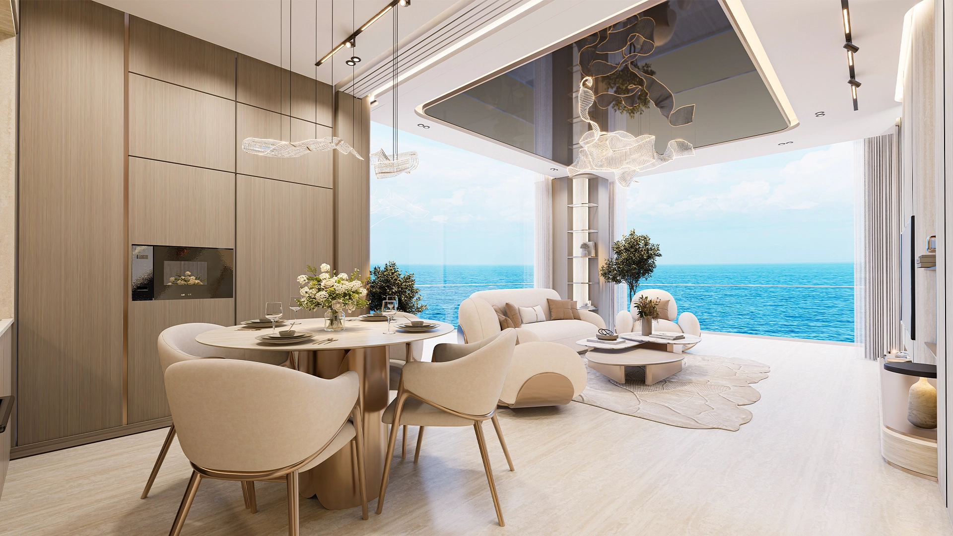 Breez - Living Dining Area